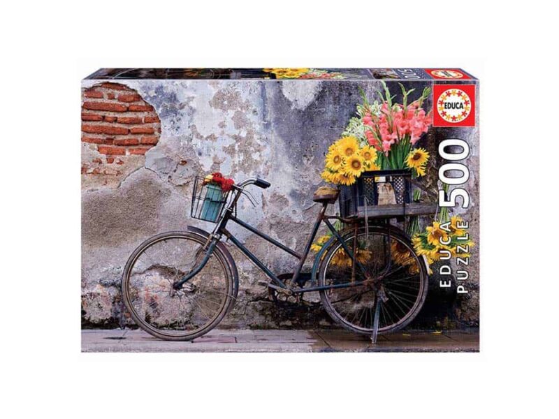 educa puzzle 500 bike flowers.jpg